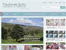 Tablet Screenshot of patchworkquilts.co.uk